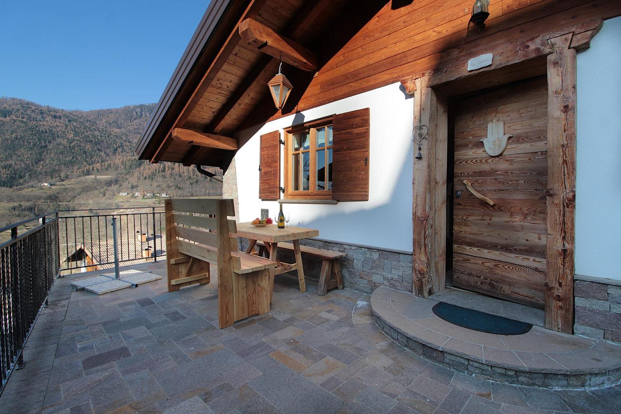 Chalet Incanto Terrace Val Dei Mocheni, Wifi Trentino Frassilongo Exteriör bild